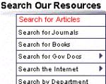 Search Our Resources Menu