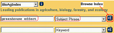 Subject Index Search