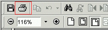 Adobe Printer Button