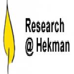 Research at Hekman Logo Black Text