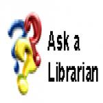 Ask a Librarian Black Text