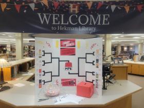Don't Miss Library Madness Book Tournament!