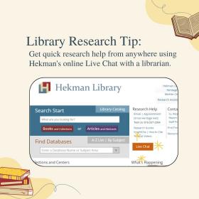 Library Research Tip