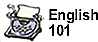 English 101 Logo Black Text