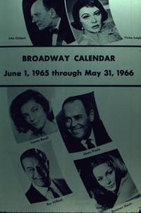 Broadway Calender