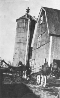 Barn with Silo