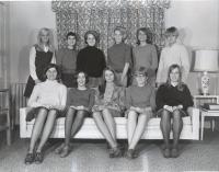 Group of female students
