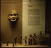 Comic mask and figurines